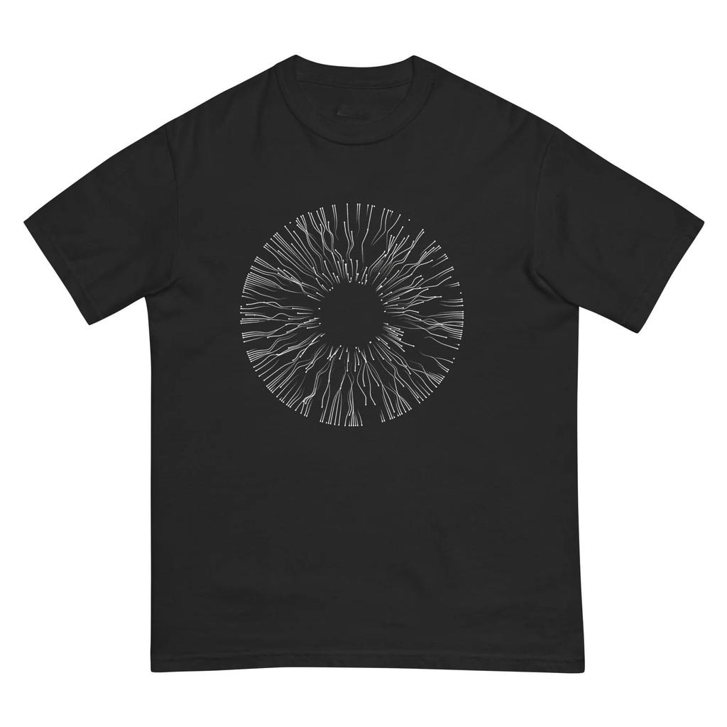 Hot Sale Vector Design Shirt In Retina Style Designed Gift For Astronomy Lovers Celestial Comfortable Clothing Unisex Tops