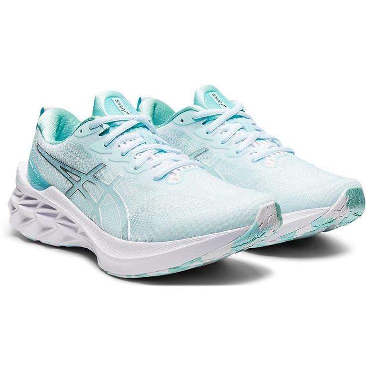 Asics Женские кроссовки Novablast 2 Le 'White Pure Silver' 1012B177-100