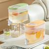 4L Large-capacity Cold Water Bucket With Faucet For Fridge Juice Beverage Drink Dispenser Jug Home Party Iced Tea Lemonade Cold