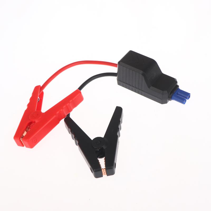 1Pcs 650A 12V Anti Reverse Connection Emergency Jumper Cable Clip Equipped With EC5 Plug Connector Intelligent Clamp Booster