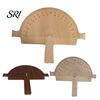 Precision Angle Finder Wooden Tool 0-180 Degrees String Line Carpenter for Welder Carpentry DIY Projects Woodworking Builders Protractor Wwith