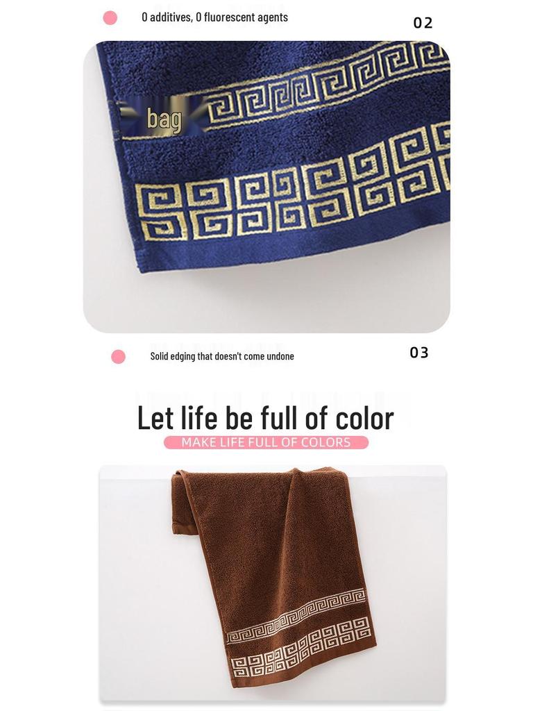 Набор роскошных пятизвездочных отельных банных полотенец из чистого хлопка - Очень толстые и впитывающие