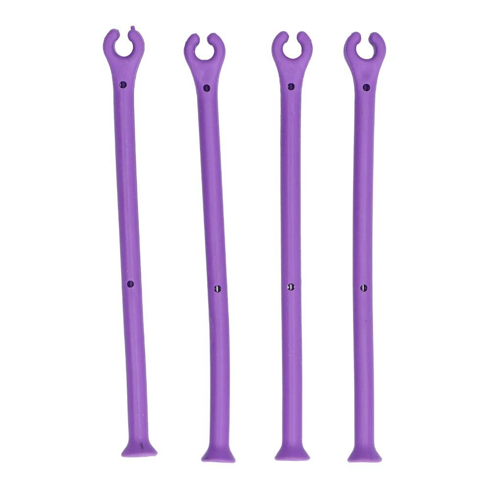 4PCS Heat Resistant Wine Glass Holder Silicone Wine Glass Hanger Stemware Holder Dishwasher Rack