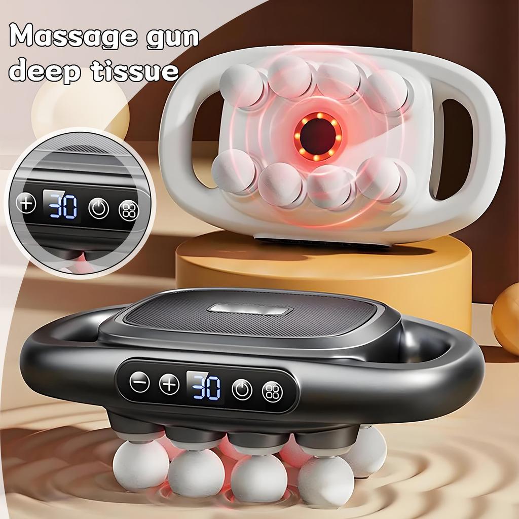 Многоголовочный массажер для фасций и многоголовочный массажер для глубокого расслабления мышц талии и спины