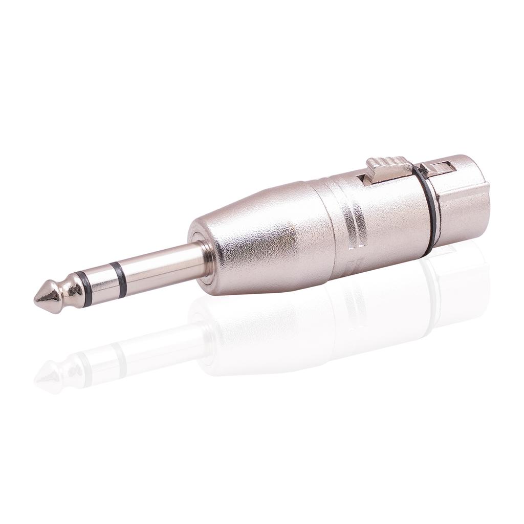 XLR Female 3Pin to 6.35mm 1/4 inch стерео мужской аудио адаптер, 6.35mm 1/4" to XLR стерео аудио адаптер для микрофона
