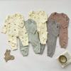 2024 Autumn Baby Romper: Long Sleeve Envelope Style, Class A Newborn Clothing