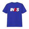 INXS Band Logo T SHIRT for Men and Women Available in Sizes S M L XL XXL Classic Black White Colours vintage Washed Unisex