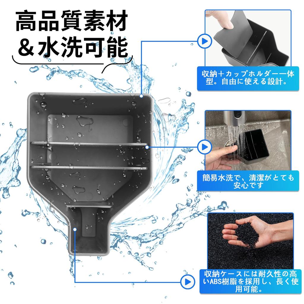 SXCY Console Box for the New Toyota Land Cruiser Custom Console Storage Box for Land Cruiser 250 Easy Small Item Storage Land Cruiser 250 Interior