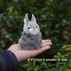 Плюшевый кролик в деревенском стиле с ручной работой, для домашнего декора и фотосессий