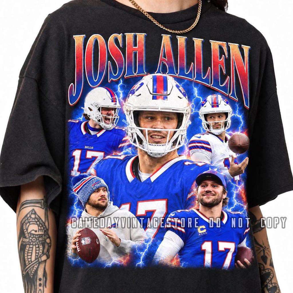Comfort Colors Josh Allen Vintage 90s Styles Shirt