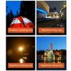Portable Solar Camping Lantern USB Charging Rechargeable LED Light  Outdoor Activities
