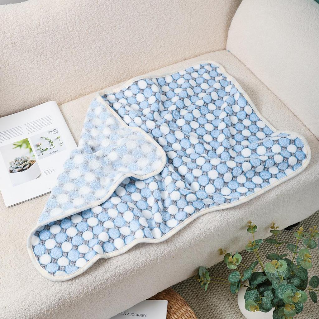 Коврики и одеяла для домашних животных: Толстый коралловый флис для собак и кошек