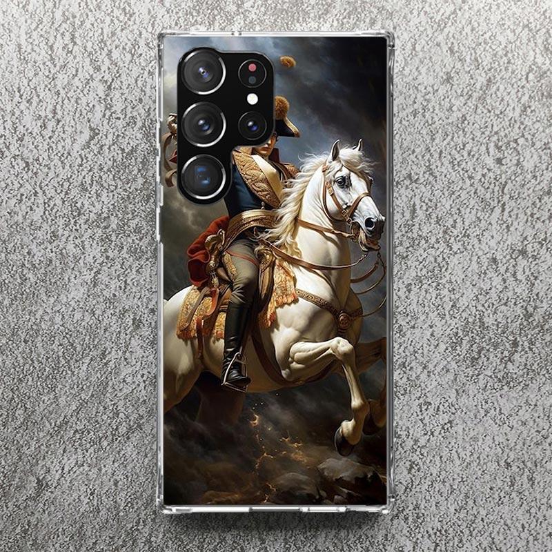 Мягкий чехол с принтом Наполеона Бонапарта для Samsung Galaxy S25 S24 S23 S22 Ultra S21 Plus S20 FE Чехол для телефона S10 + Чехол с рисунком