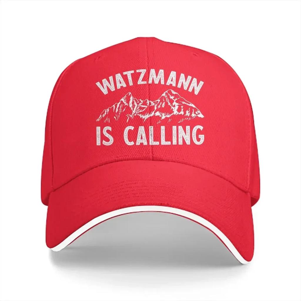 Кепки-тракеры WATZMANN ЗОВЕТ Туризм Берхтесгаден Германия Мужская Кепка Козырек Бейсболки Альпинист Кепка с козырьком
