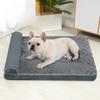 Собачья будка для сохранения тепла зимой для крупных собак, лежанка для собак золотистого ретривера, лабрадора, спальный коврик, съемный и моющийся, для собак на все времена года