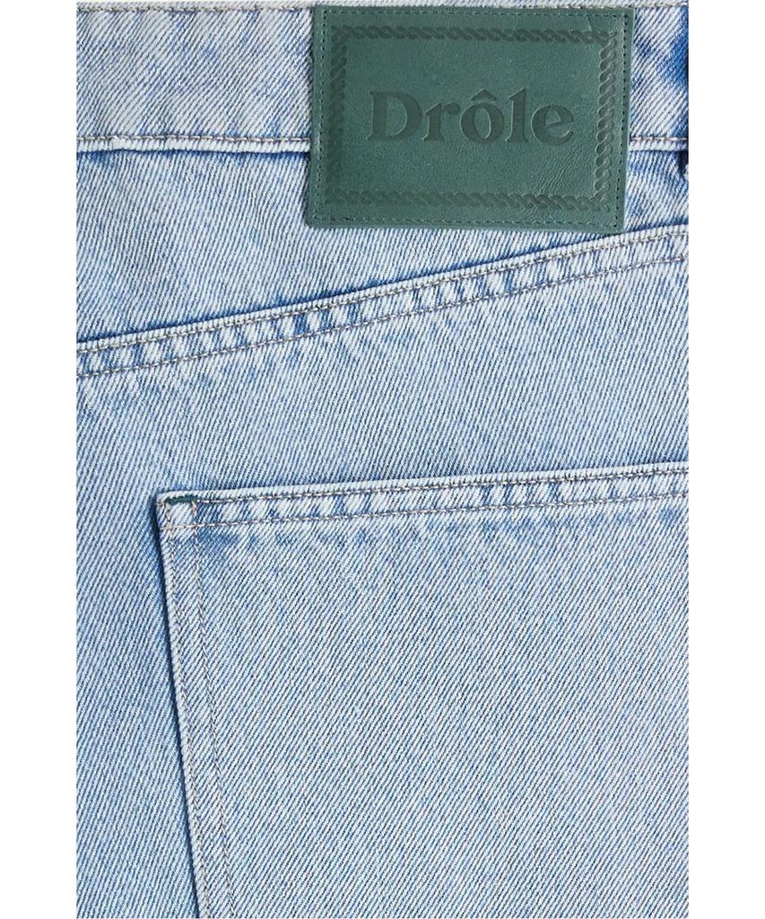 DROLE DE MONSIEUR Washed Denim Pants Le Jean Dlav D0Pds26001Bul