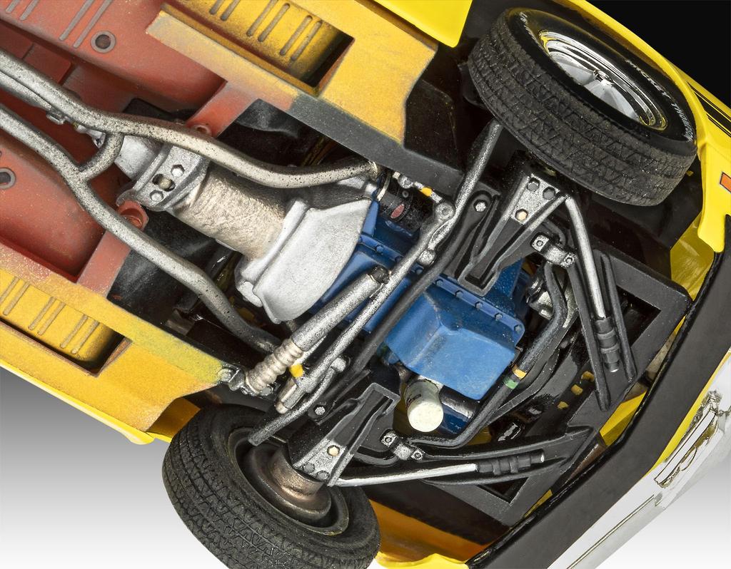 Немецкий Revell Shelby Mustang GT500 пластиковая модель сборочный комплект 07729 1/25 '70 (Машина)
