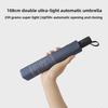 Сверхлегкий автоматический зонт длиной 108 см — двойного назначения, черный клей, защита от УФ-излучения, UPF50+, для солнца и дождя, компактный дизайн.