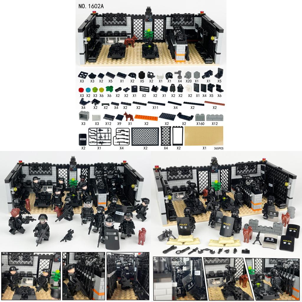 Military Scene Building Blocks With Abs Plastic For Kids And Collectors
