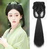 Lazy Costume Wig Women Hanfu Wigs Long Straight Hanfu Wig Headband Chinese Ancient Wig  Photography