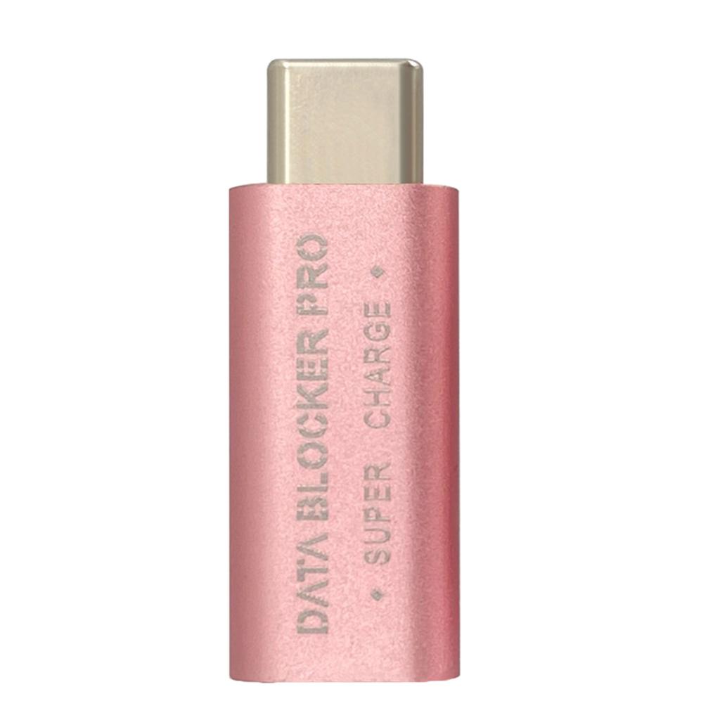 Адаптер для высокоскоростной зарядки USB C, блокиратор данных USB C, адаптер USB C (папа) к USB C (мама), безопасная зарядка для телефонов и планшетов