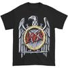 Мужская футболка Slayer Серебряный Орел Маленькая Черная