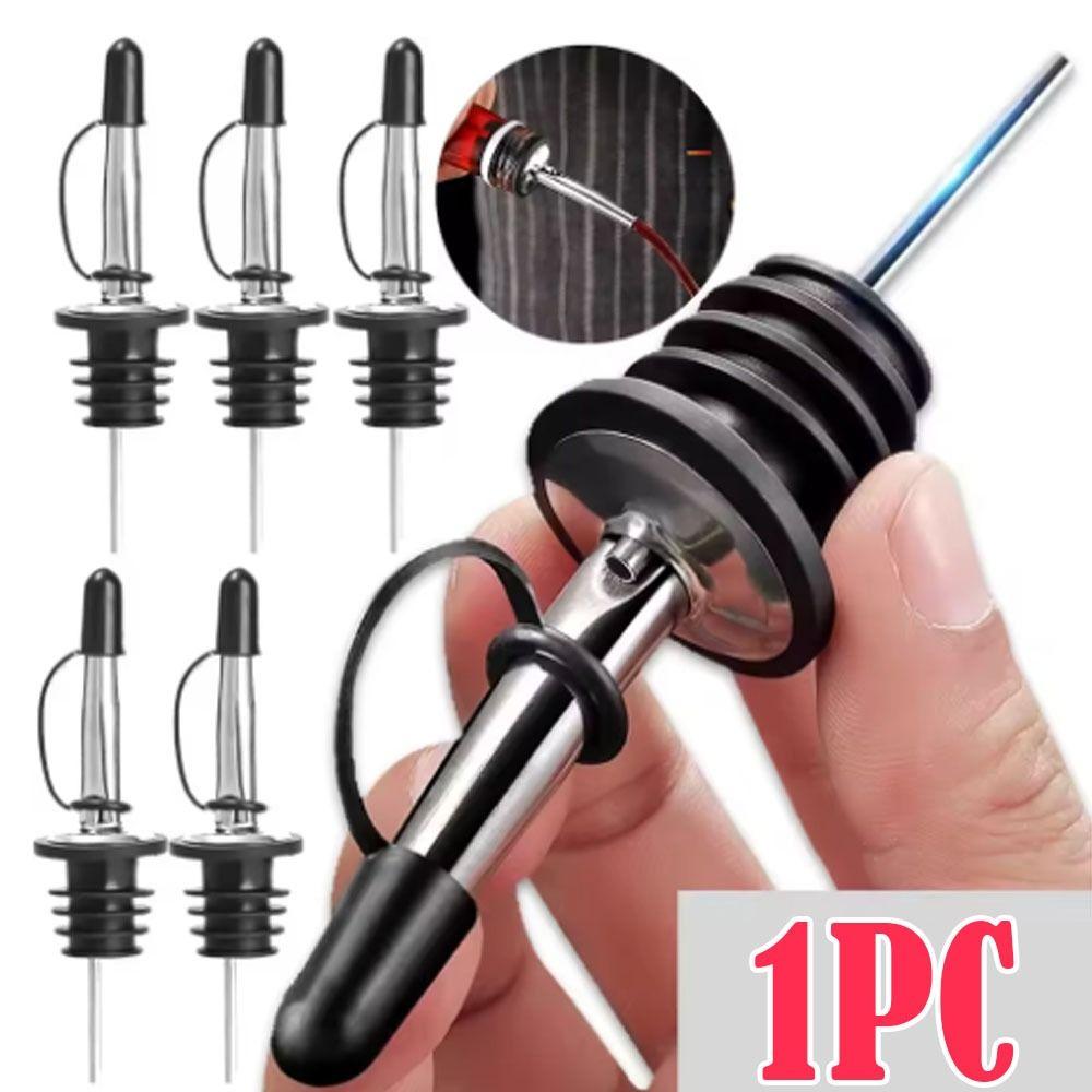 Поток Ликер Спирт Наливатель Нержавеющая Сталь Пробка для Бутылки Барные Аксессуары