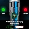 Суперяркий светодиодный фонарик USB Перезаряжаемые фонарики с зумом Мощный прожектор для улицы Кемпинг Рыбалка Фонарь