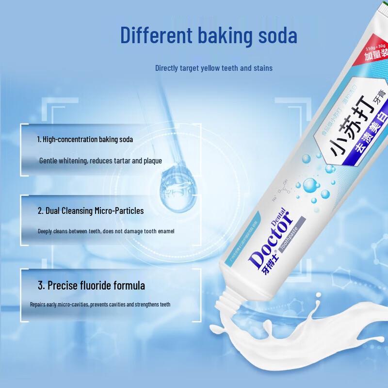 Yaboshi Baking Soda Whitening Toothpaste
