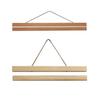 Craft Teak Hanger Wall Hanging Magnetic Artwork Picture rack Painting Scroll Poster Frame Wall Art