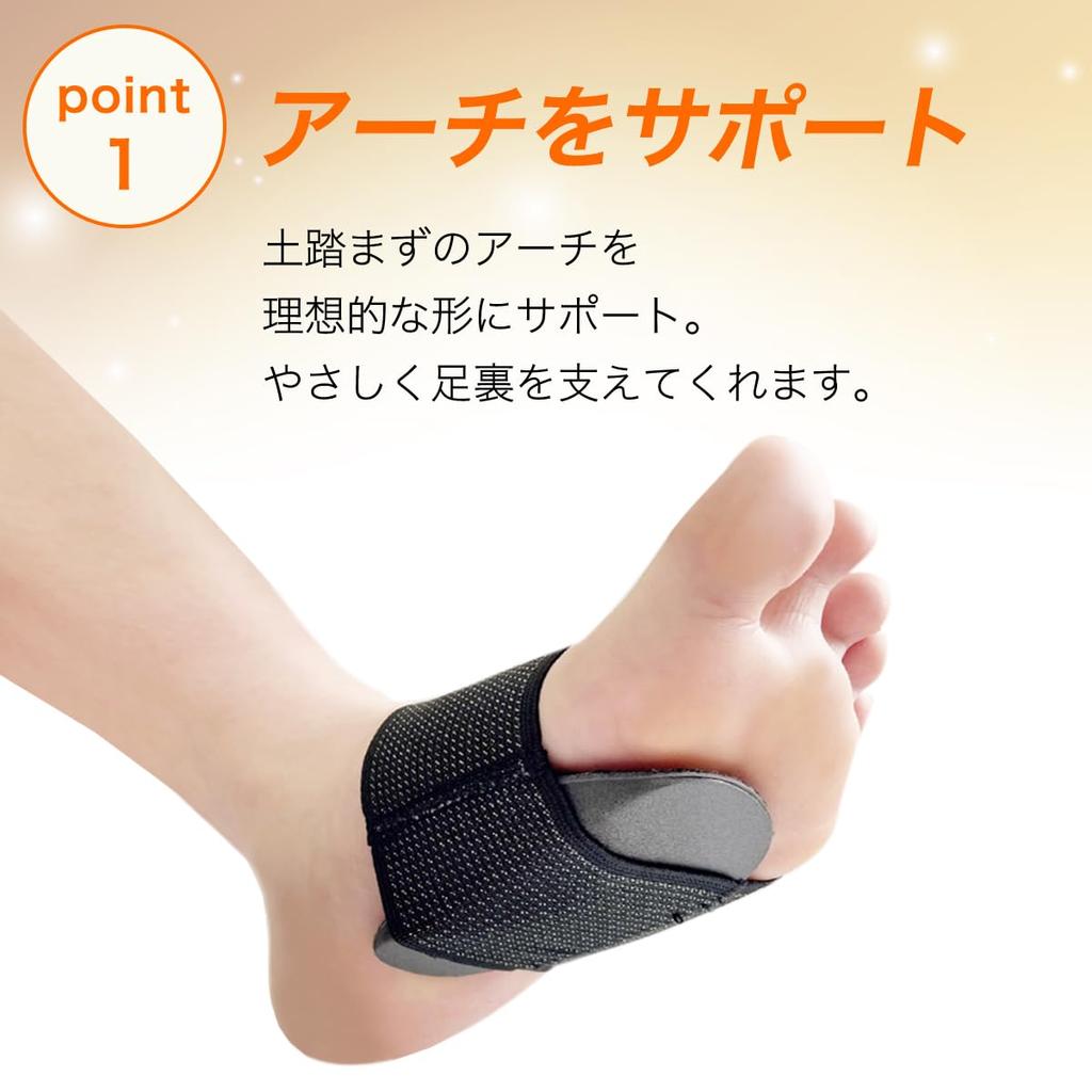 Поддержка свода стопы для левой и правой ноги [Duet House], комплект, (S)