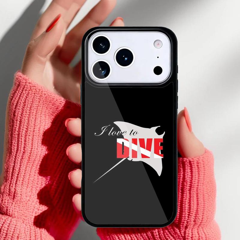 Чехол для телефона для дайвинга, дайвера, акулы, для iPhone 17 16 15 14 13 Pro Max, задняя крышка для 12 11 Pro Coque