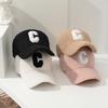 Women'S Fashionable Baseball Cap with Letter Decor, Polyester, Non-Elastic, Lightweight, Adjustable Fit, Woven, with Toggle Closure for New Year