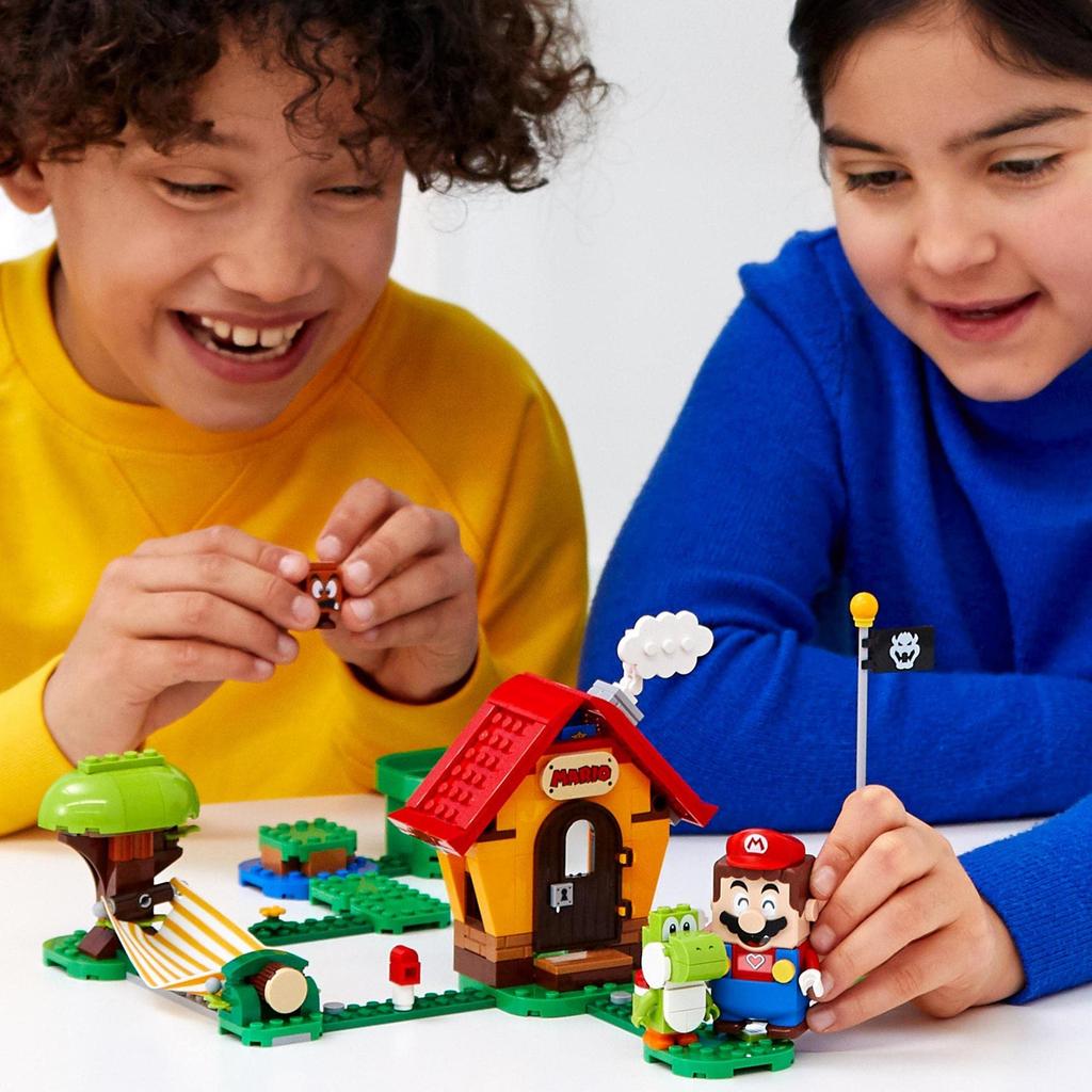 LEGO Super Mario Yoshi and Mario House 71367 Игрушка Дом для видеоигр Мальчики Девочки от 6 лет и старше