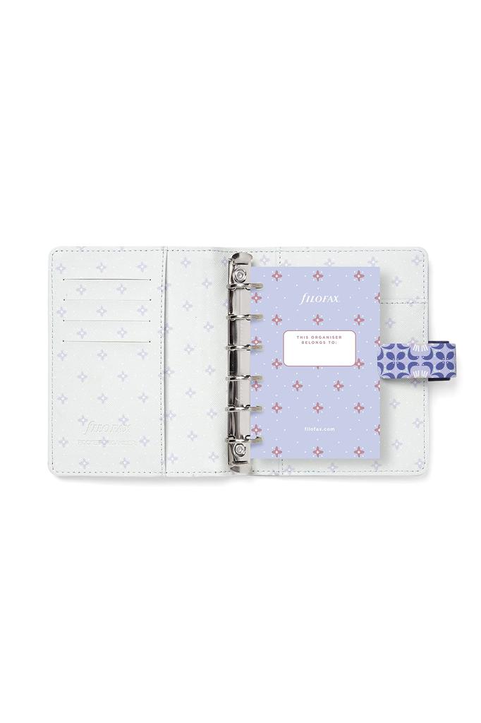 Планер Filofax Mediterranean, Маленький, Синий, 022688, Официальный импорт