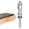 Bearing Spiral Trimmer 6mm Compression Carbide Router Cutting Cutting Up and Down TCT Flush Trim Bit Double-sided Bit, Shaft, Cut, Bit, 12.7mm Width,