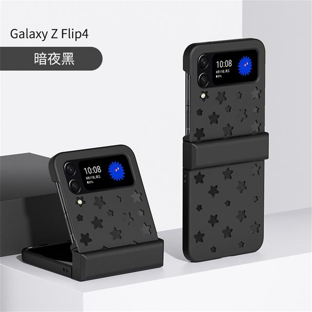Корейский роскошный полноэкранный чехол со звездами для телефона Samsung Galaxy Z Flip 3 5g Z Flip3 Zflip3 Zflip4 Zfflip 3 4