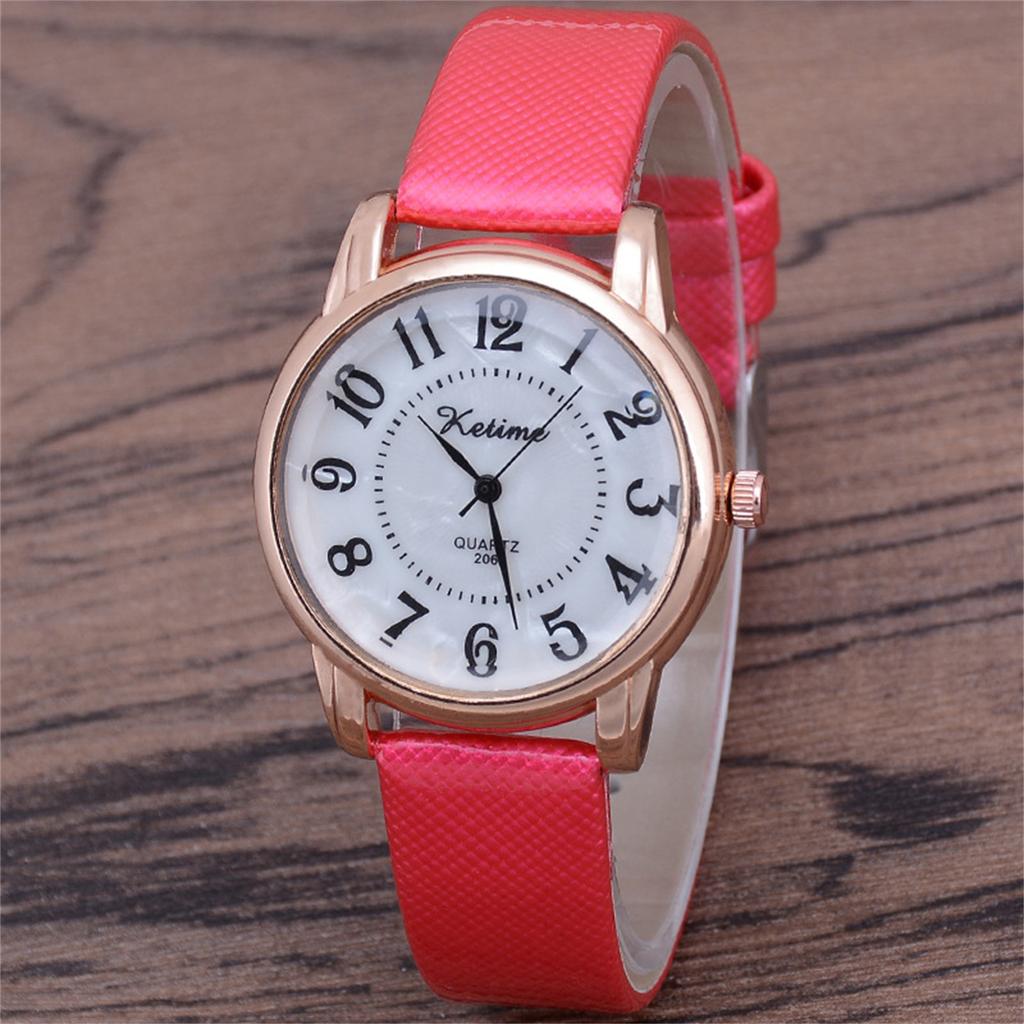 Women Fashion Leather Watch