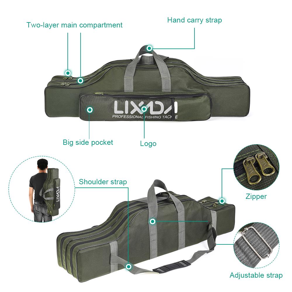 Lixada 100cm/130cm/150cm чехол для удочки
