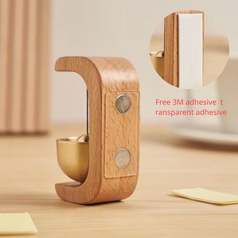 Новый домашний дверной проем подвесное украшение Допаминовый деревянный магнитный колокольчик Креативный простой колокольчик Украшение домашнего офиса на стол
