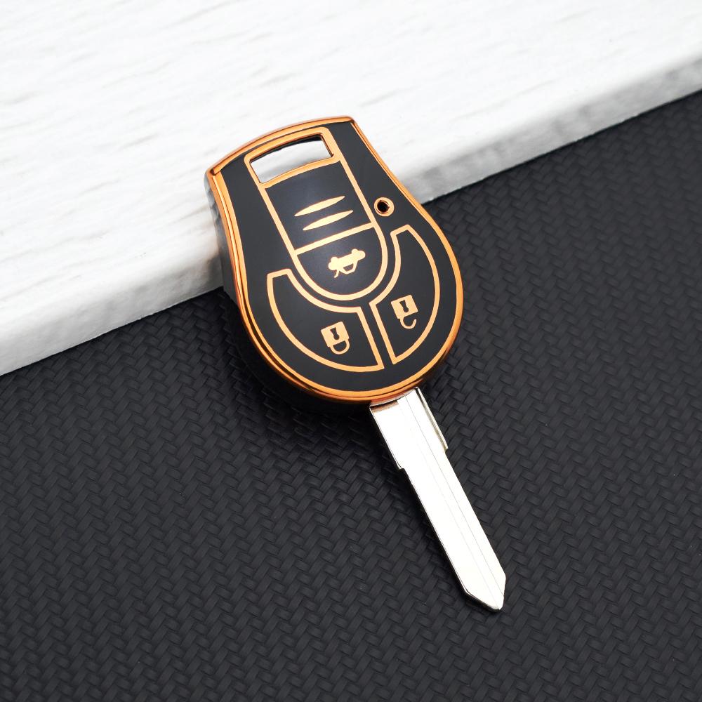 Чехол для автомобильного ключа для Nissan Sylphy Cube Juke Rogue Micra Qashqai Altima Maxima Sentra Versa Брелок-чехол для передатчика с 2/3 кнопками