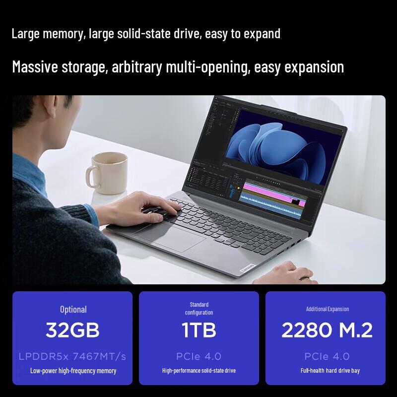 Lenovo XiaoXin Pro16 16-inch High-Performance Laptop (CN version)