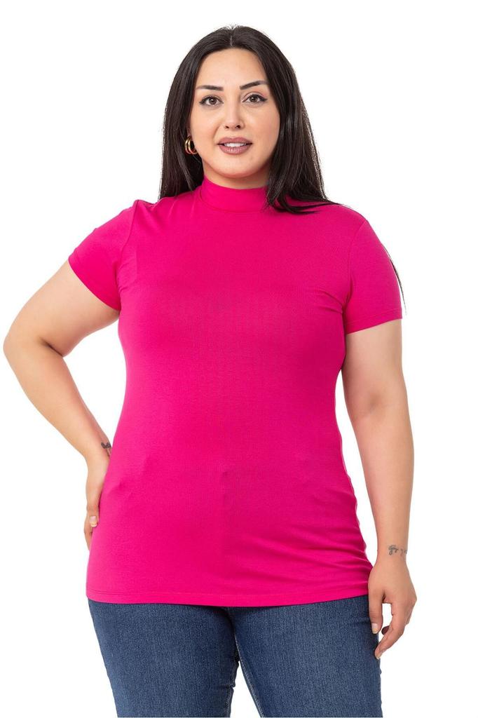 Женский стиль, боди большого размера, боди больших размеров, полуводолазка с коротким рукавом, вискозное боди изумрудного цвета