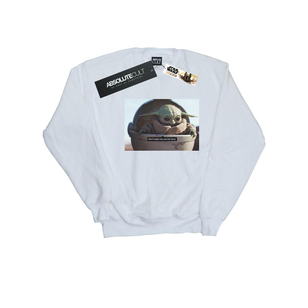 Star Wars Mens The Mandalorian Don´t Make Me Sweatshirt