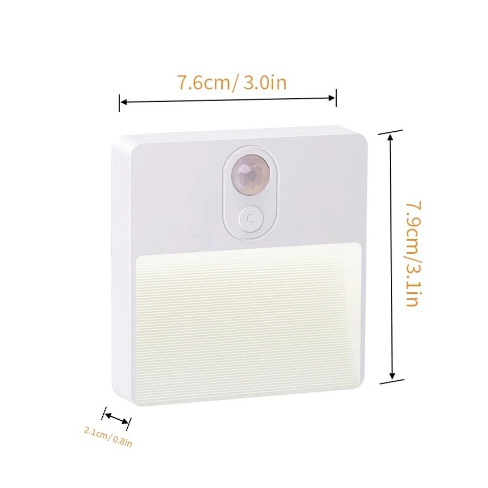 Smart Motion Sensor Bedroom Lights Adjust Wardrobe Stairs Lighting Decoration Night Light  Kitchen