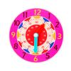 Children Montessori Clock Educational Toys Hour Minute Second Cognition Colorful Clocks Jigsaw Toy Kids Early Preschool Teaching