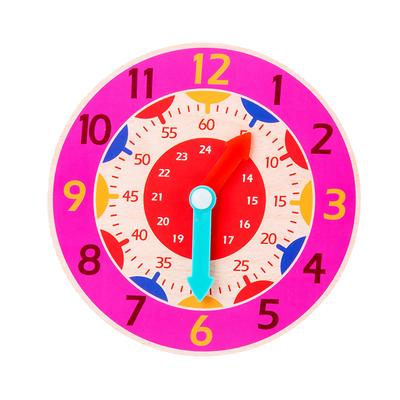 Детские Монтессори Часы Развивающие Игрушки Час Минута Секунда Познание Красочные Часы Пазл Игрушка Дети Раннее Дошкольное Обучение