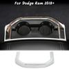 Chrome Rear Cup Holder Panel Trim Decor Cover for Dodge Ram 1500 2018+ Interior