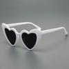 Новые солнцезащитные очки в форме персикового сердца, женские модные солнцезащитные очки Love для вечеринок, персонализированные очки в большой оправе, модный аксессуар, неполяризованные