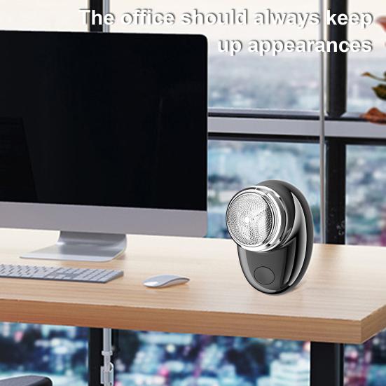 Мини-электробритва USB перезаряжаемая водонепроницаемая бритва для влажной и сухой езды портативный триммер для бороды для мужчин